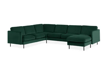 Theodin Hjørnesofa med Diva højre Velour - Møbler - Sofaer - Hjørnesofa - Hjørnesofa med chaiselong