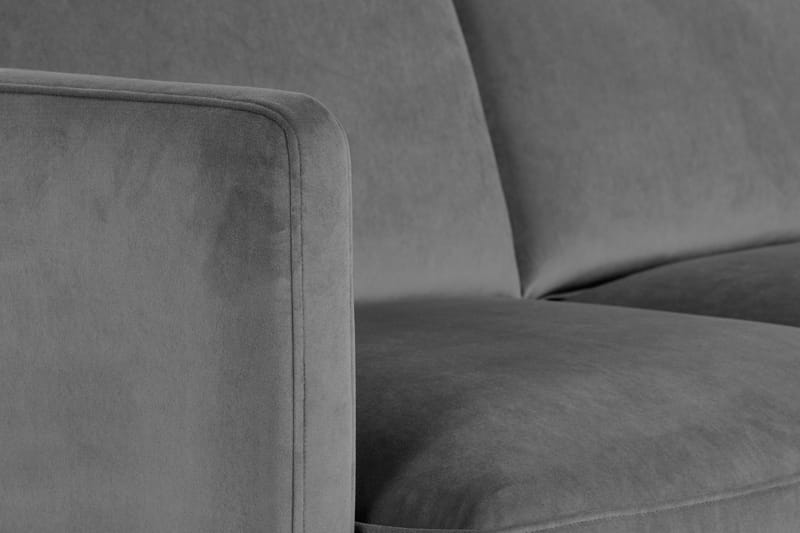 Theodin Hjørnesofa med Diva højre Velour - Møbler - Sofaer - Hjørnesofa - Hjørnesofa med chaiselong