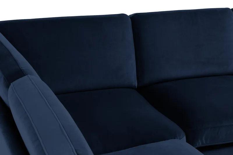 Theodin Hjørnesofa med Diva højre Velour - Møbler - Sofaer - Hjørnesofa - Hjørnesofa med chaiselong