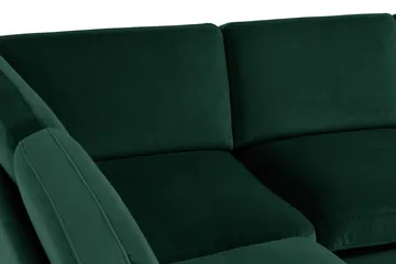 Theodin Hjørnesofa med Diva højre Velour - Møbler - Sofaer - Hjørnesofa - Hjørnesofa med chaiselong