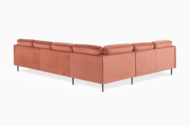 Theodin Hjørnesofa med Diva højre Velour - Møbler - Sofaer - Hjørnesofa - Hjørnesofa med chaiselong