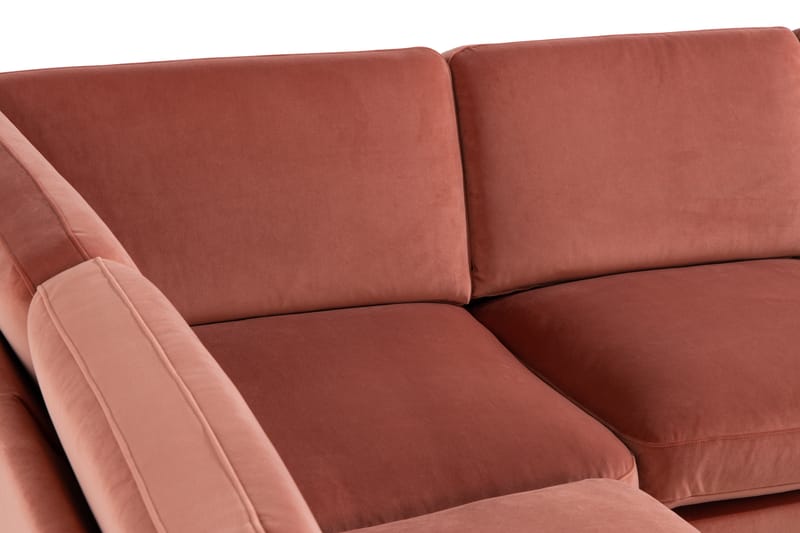 Theodin Hjørnesofa med Diva højre Velour - Møbler - Sofaer - Hjørnesofa - Hjørnesofa med chaiselong