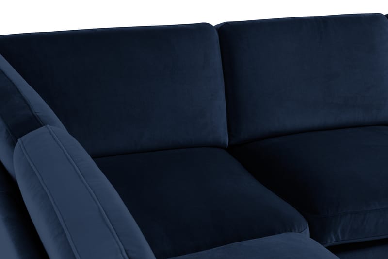 Theodin Hjørnesofa med Diva højre Velour - Møbler - Sofaer - Hjørnesofa - Hjørnesofa med chaiselong