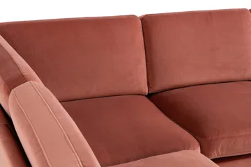 Theodin Hjørnesofa med Diva højre Velour - Møbler - Sofaer - Hjørnesofa - Hjørnesofa med chaiselong