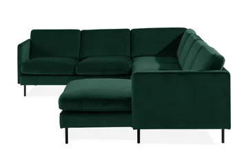 Theodin Hjørnesofa med Diva højre Velour - Møbler - Sofaer - Hjørnesofa - Hjørnesofa med chaiselong