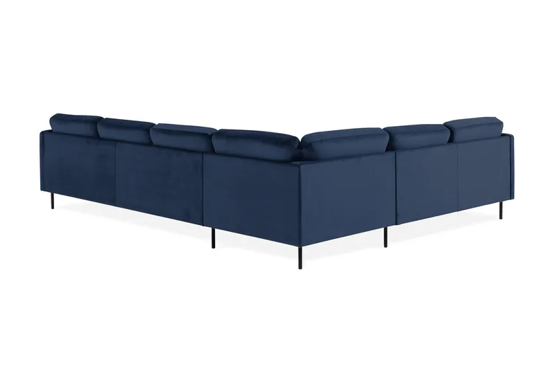 Theodin Hjørnesofa med Diva højre Velour - Møbler - Sofaer - Hjørnesofa - Hjørnesofa med chaiselong
