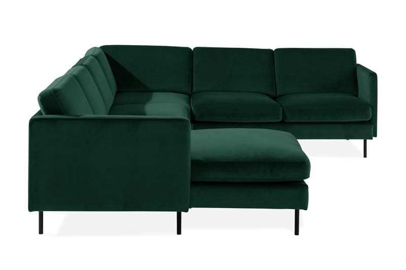 Theodin Hjørnesofa med Diva venstre Velour - Møbler - Sofaer - Hjørnesofa - Hjørnesofa med chaiselong