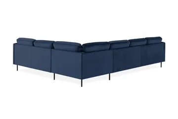 Theodin Hjørnesofa med Diva venstre Velour - Møbler - Sofaer - Hjørnesofa - Hjørnesofa med chaiselong