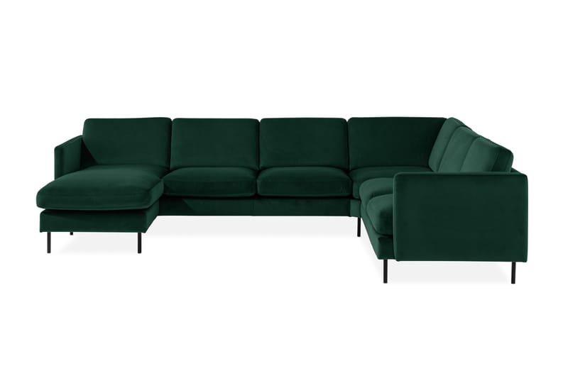 Theodin Hjørnesofa med Diva venstre Velour - Møbler - Sofaer - Hjørnesofa - Hjørnesofa med chaiselong