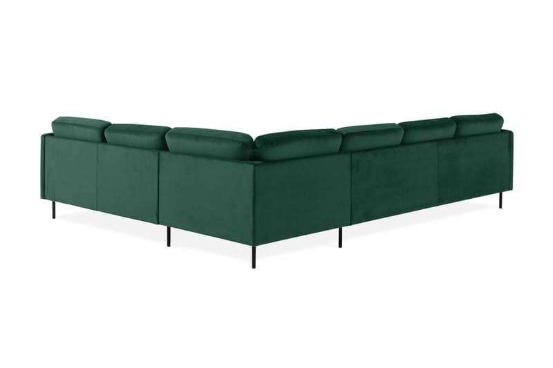 Theodin Hjørnesofa med Diva venstre Velour - Møbler - Sofaer - Hjørnesofa - Hjørnesofa med chaiselong