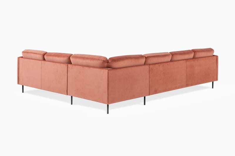 Theodin Hjørnesofa med Diva venstre Velour - Møbler - Sofaer - Hjørnesofa - Hjørnesofa med chaiselong