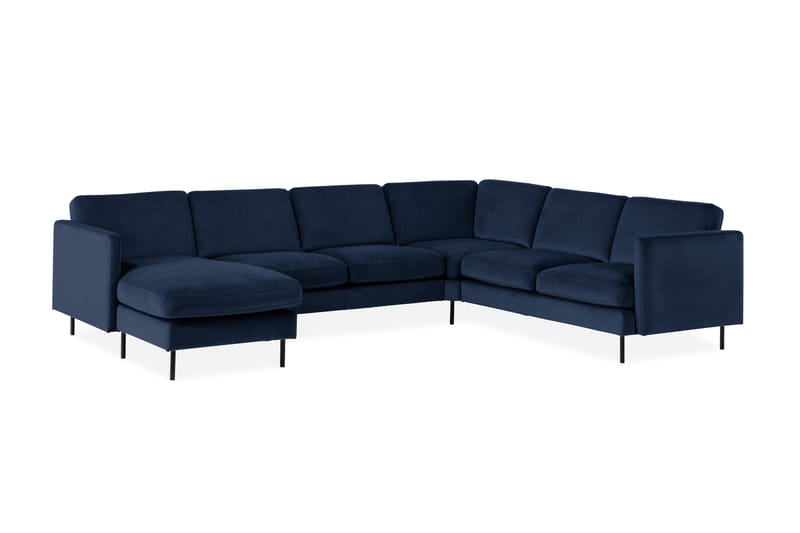 Theodin Hjørnesofa med Diva venstre Velour - Møbler - Sofaer - Hjørnesofa - Hjørnesofa med chaiselong