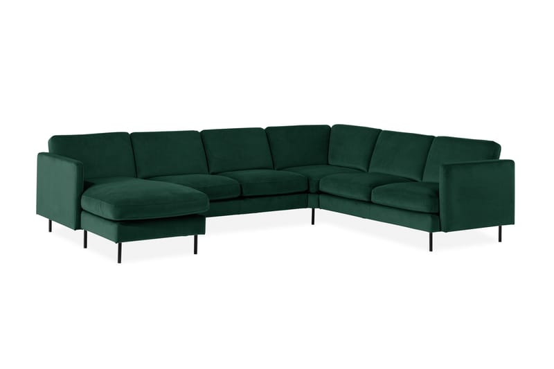 Theodin Hjørnesofa med Diva venstre Velour - Møbler - Sofaer - Hjørnesofa - Hjørnesofa med chaiselong