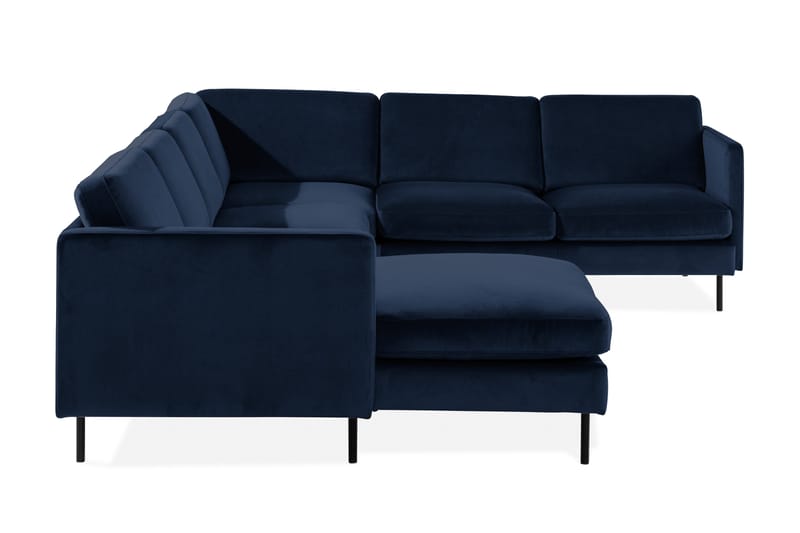 Theodin Hjørnesofa med Diva venstre Velour - Møbler - Sofaer - Hjørnesofa - Hjørnesofa med chaiselong