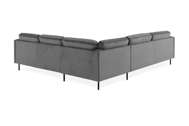 Theodin Hjørnesofa Stor velour - Møbler - Sofaer - Hjørnesofa