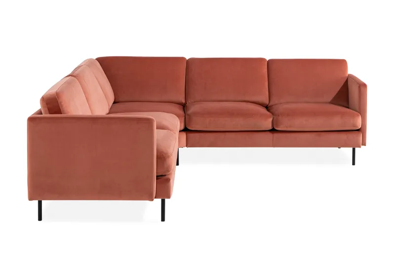 Theodin Hjørnesofa Stor velour - Møbler - Sofaer - Hjørnesofa