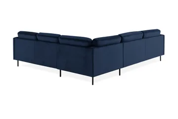 Theodin Hjørnesofa Stor velour - Møbler - Sofaer - Hjørnesofa