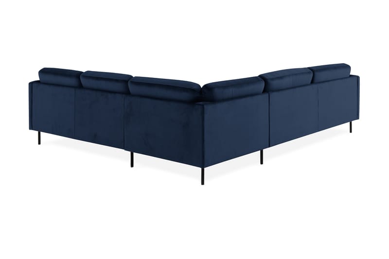 Theodin Hjørnesofa Stor velour - Møbler - Sofaer - Hjørnesofa