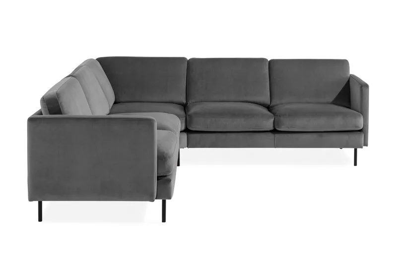 Theodin Hjørnesofa Stor velour - Møbler - Sofaer - Hjørnesofa