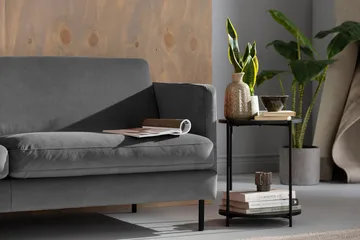 Theodin Hjørnesofa Stor velour - Møbler - Sofaer - Hjørnesofa