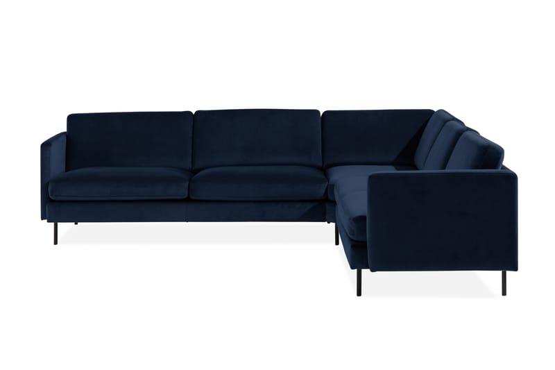 Theodin Hjørnesofa Stor velour - Hjørnesofa - Velour sofaer