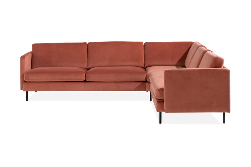 Theodin Hjørnesofa Stor velour - Hjørnesofa - Velour sofaer