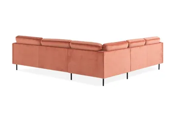 Theodine hjørnesofa Velour - Møbler - Sofaer - Hjørnesofa