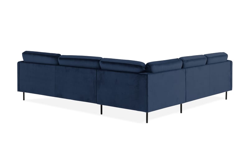 Theodine hjørnesofa Velour - Møbler - Sofaer - Hjørnesofa