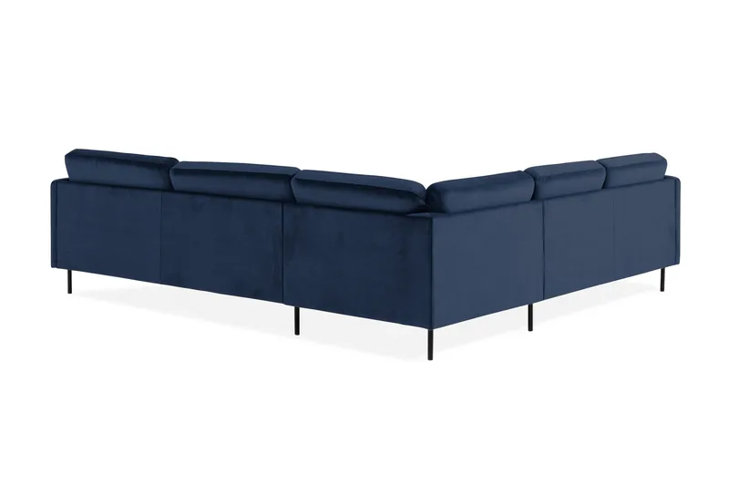 Theodine hjørnesofa Velour - Møbler - Sofaer - Hjørnesofa