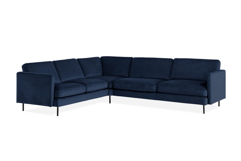 Theodine hjørnesofa Velour - Møbler - Sofaer - Hjørnesofa