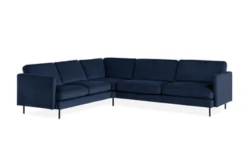 Theodine hjørnesofa Velour - Møbler - Sofaer - Hjørnesofa