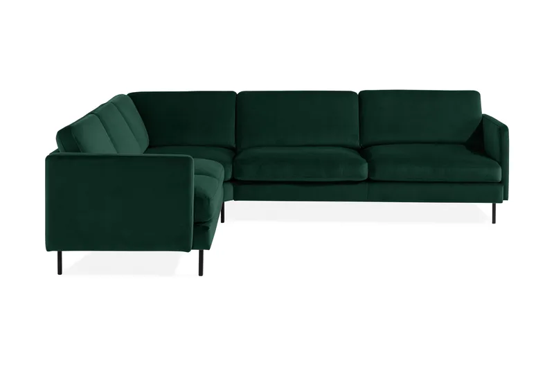 Theodine hjørnesofa Velour - Møbler - Sofaer - Hjørnesofa