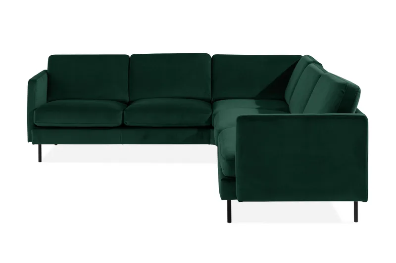 Theodine hjørnesofa Velour - Møbler - Sofaer - Hjørnesofa