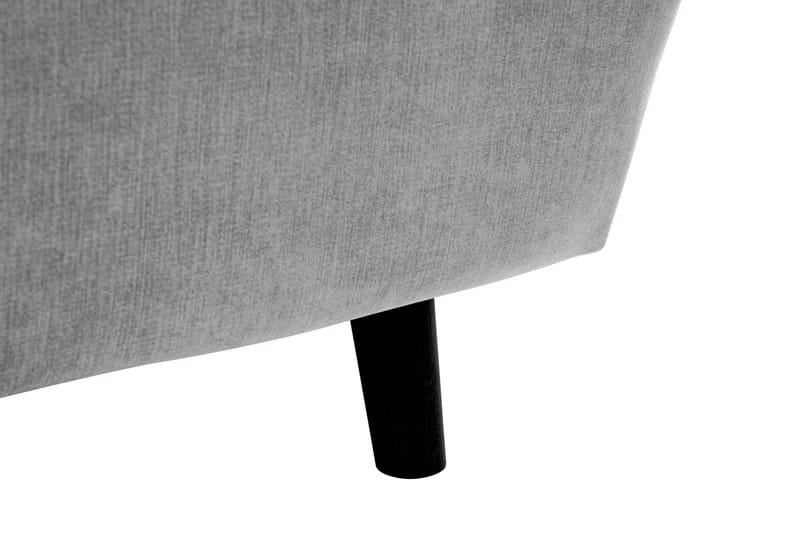 Trend Lyx 6-personers Vendbar L-formet Hjørnesofa i Stof - Lysegrå - Møbler - Sofaer - Hjørnesofa