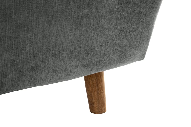 Trend Lyx 6-personers Vendbar L-formet Hjørnesofa i Stof - Grå - Møbler - Sofaer - Hjørnesofa