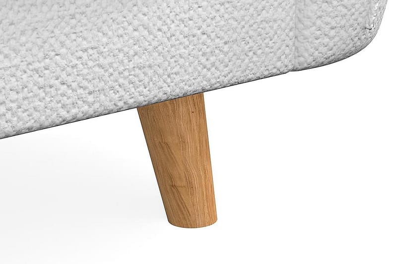 Trend Lyx 6-personers Vendbar L-formet Hjørnesofa i Stof - Hvid - Møbler - Sofaer - Hjørnesofa