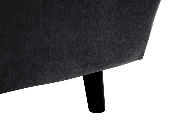 Trend Lyx 6-personers Vendbar L-formet Hjørnesofa i Stof - Mørkegrå - Møbler - Sofaer - Hjørnesofa