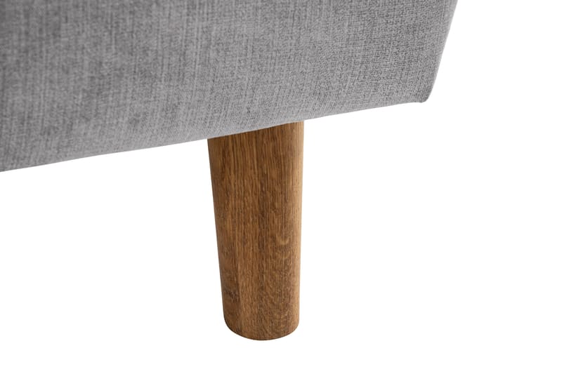 Trend Lyx 6-personers Vendbar L-formet Hjørnesofa i Stof - Lysegrå - Møbler - Sofaer - Hjørnesofa