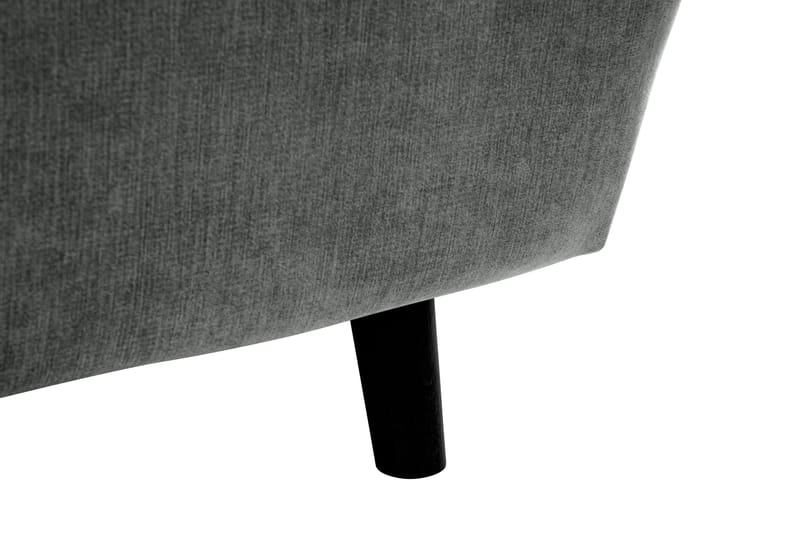 Trend Lyx 6-personers Vendbar L-formet Hjørnesofa i Stof - Grå - Møbler - Sofaer - Hjørnesofa