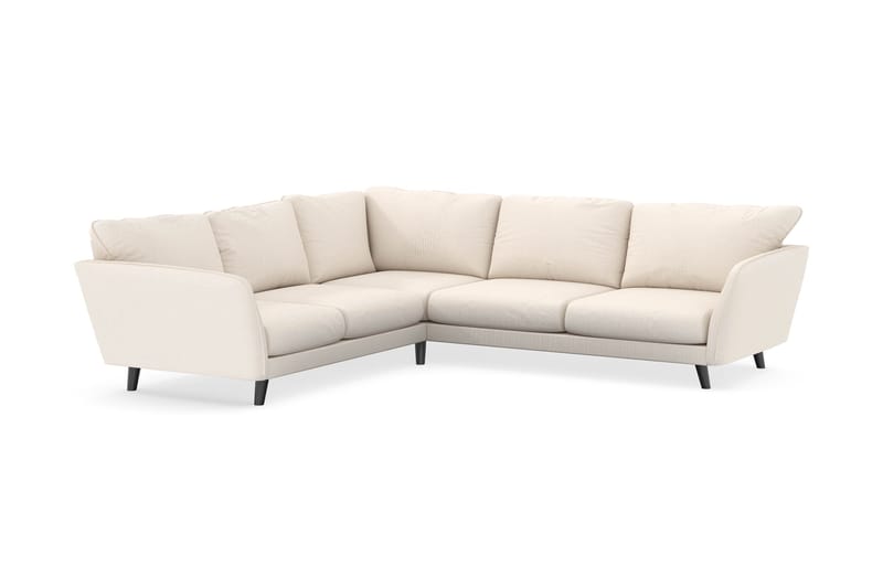 Trend Lyx 6-personers Vendbar L-formet Hjørnesofa i Manchester - Beige - Møbler - Sofaer - Hjørnesofa