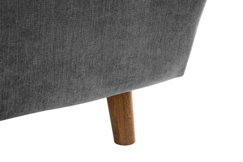 Trend Lyx 6-personers Vendbar L-formet Hjørnesofa i Stof - Grå - Møbler - Sofaer - Hjørnesofa