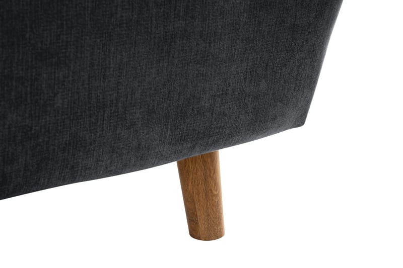 Trend Lyx 6-personers Vendbar L-formet Hjørnesofa i Stof - Mørkegrå - Møbler - Sofaer - Hjørnesofa