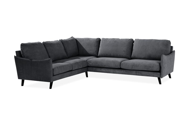 Trend Lyx Hjørnesofa Vendbar - Mørkegrå - Møbler - Sofaer - Hjørnesofa