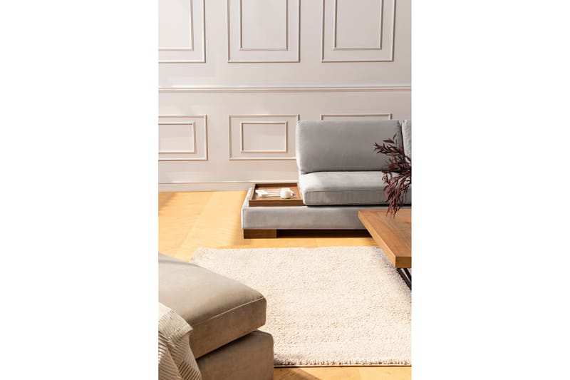 Tulima Sofa med Chaiselong Højre - Lysegrå/Natur - Møbler - Sofaer - Hjørnesofa