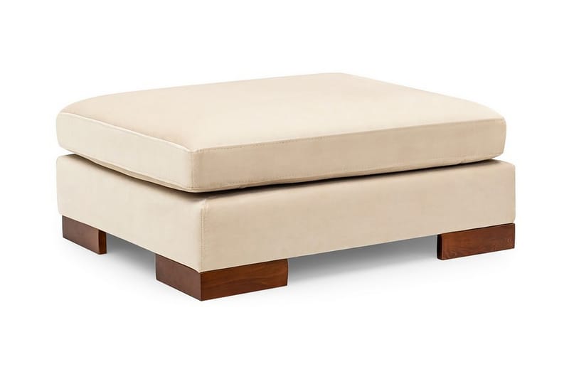 Tulima Sofa med Chaiselong m Puf Venstre - Beige/Natur - Møbler - Sofaer - Hjørnesofa