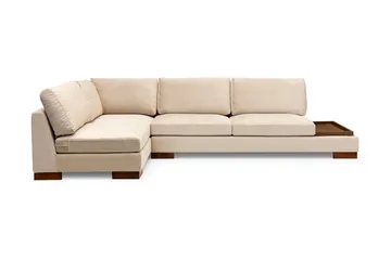 Tulima Sofa med Chaiselong Venstre - Beige/Natur - Møbler - Sofaer - Hjørnesofa