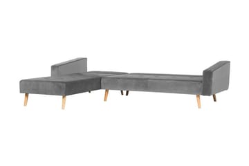 Vadso Hjørnesofa 303 cm - Grå - Møbler - Sofaer - Sovesofaer - Sovesofa chaiselong