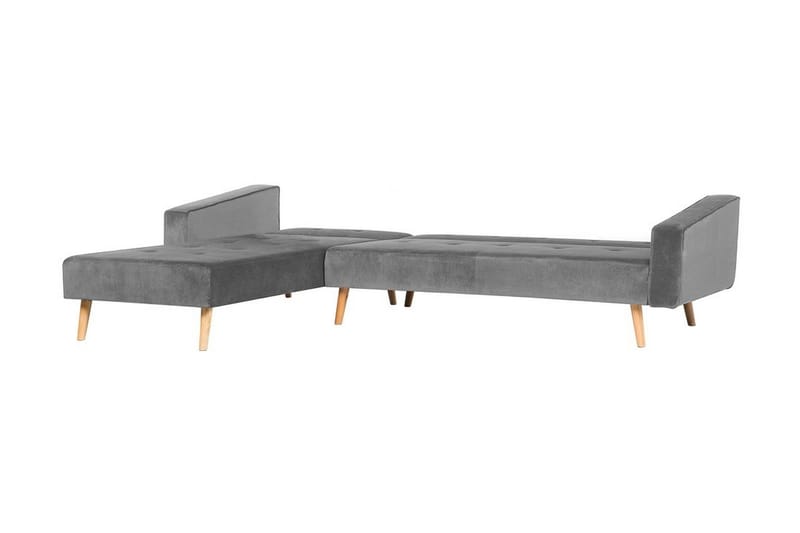 Vadso Hjørnesofa 303 cm - Grå - Møbler - Sofaer - Sovesofaer - Sovesofa chaiselong