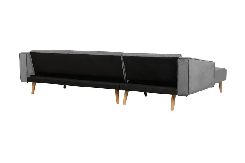 Vadso Hjørnesofa 303 cm - Grå - Møbler - Sofaer - Hjørnesofa - Hjørnesofa med chaiselong