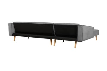 Vadso Hjørnesofa 303 cm - Grå - Møbler - Sofaer - Sovesofaer - Sovesofa chaiselong